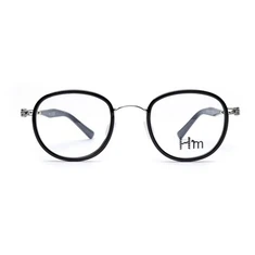 Круглые очки в металлической оправе